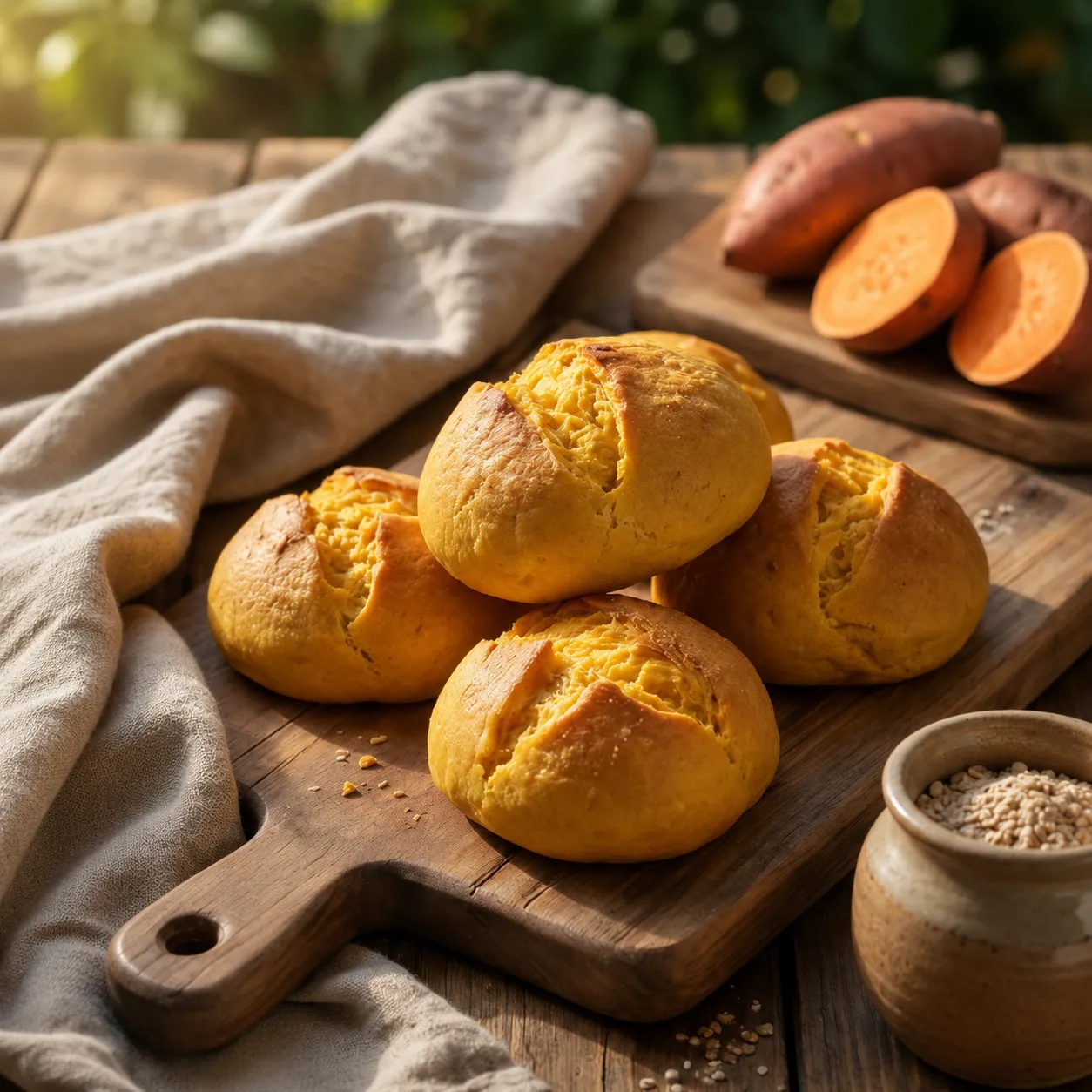 Pão de Batata Doce